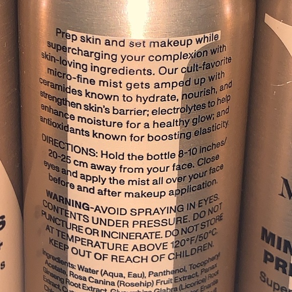 ✨Mini Size✨Bundle of 3 Morphe Continuous Prep & Set Mist + Travel MSRP $14 each - Picture 7 of 7